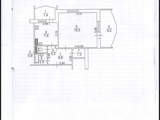 В продаже 1 комн. квартира - сотовый проект! ул. Королева / Таирово Одесса