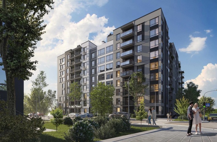 Квартира від ЖК Park Residence 2 черга Двокімнатна 59 м.кв - фото 1