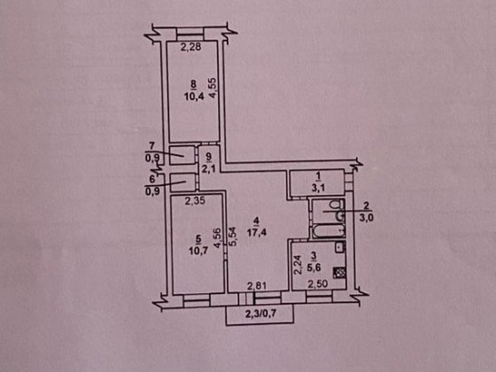 Продаю 3-кімнатну квартиру, вул. Обсерваторна, Центр. Ц5 Николаев