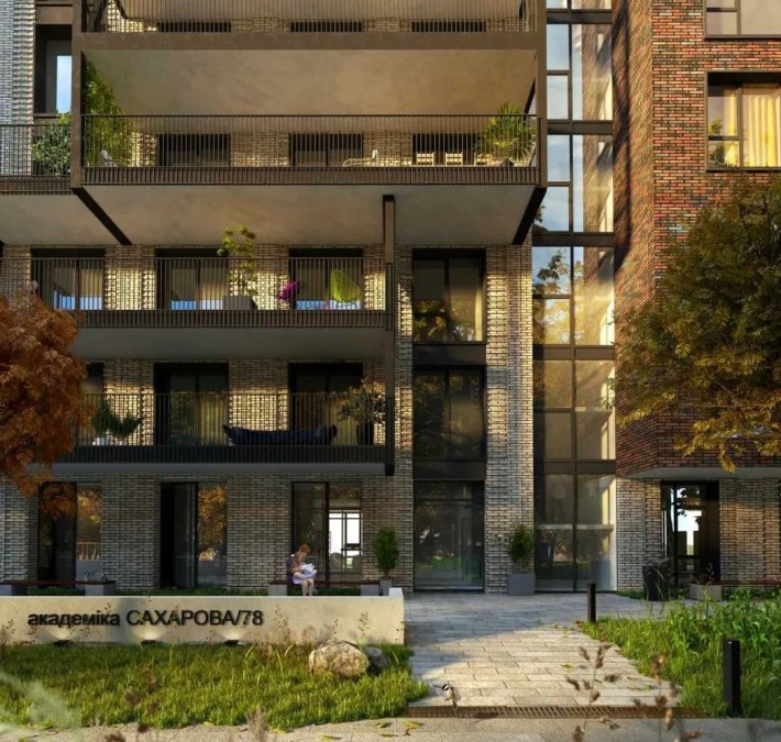Продаж 2 кім. квартири , площею 102,5 м2, ЖК S78 , вул.Сахарова 78 - фото 1