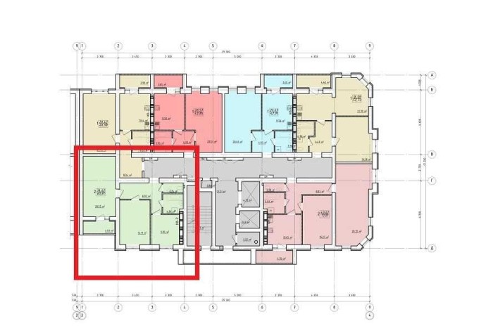 ДОКУМЕНТЫ, ДОМ СДАН! Гагарина ЖК Левада Продам 2 комн. квартиру AB - фото 1