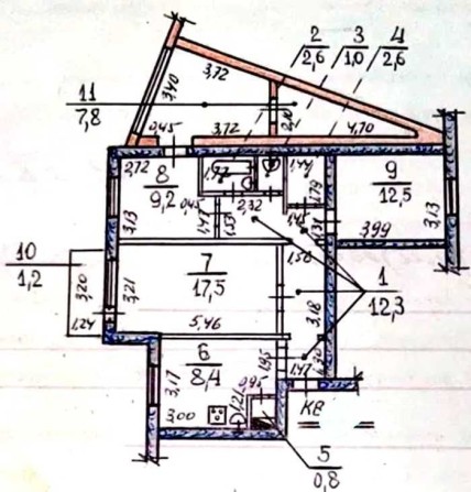 ПРОДАЖ 3 к\кв 70 м2 Ближній Намив,все роздільно ЕКСКЛЮЗИВНЕ планування - фото 1