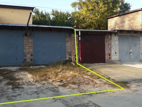 Оренда подвійний гараж без перегородок з двома в'їздами Центр Чернигов