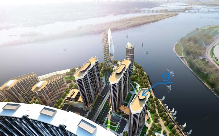 ЖК Зарічний буд. 9, трикімнатна 125 м2 - фото 1