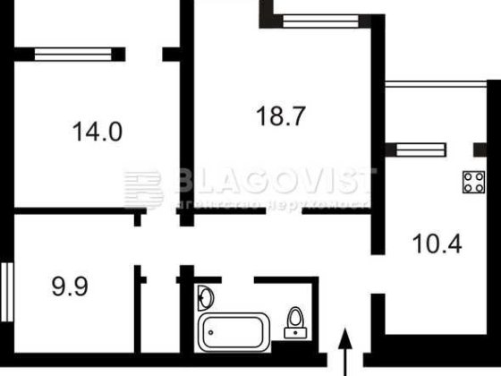 Продаж 3 кім. кв Голосіївський ЦЕНТР вул. Малєвича (Боженка) 83 Киев