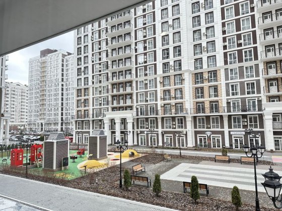 Нова Англія, найкраща панорамна квартира з балконом, будинок Нотінгем Київ