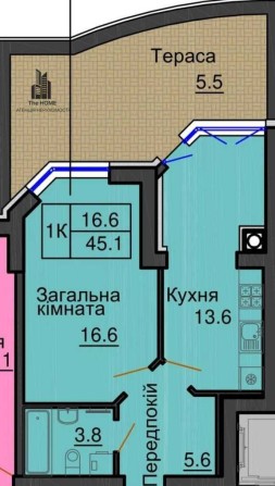 Продаж 1к квартири з терассою в ЖК Софія Резиденс - фото 1
