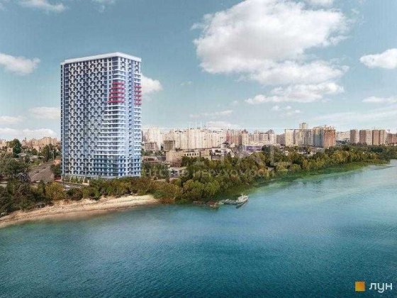 Продажа квартира 3к ЖК Берег Днепра Киев
