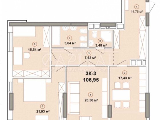 Продажа 3к квартиры ДОМ СДАН‼️ ЖК EDELWEISS 107м2 ЛУЧШАЯ ЦЕНА Бойчука Киев