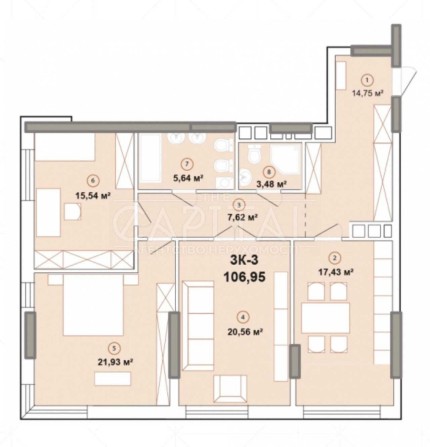 Продажа / Квартира / ул. Зверинецкая,  ЖК Edelweiss House - фото 1
