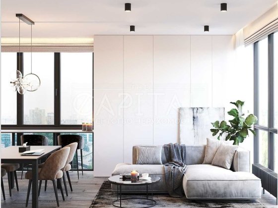 Продаж дизайнерської 3-кімн. квартири 90 м2 | ЖК Greenville Park Киев