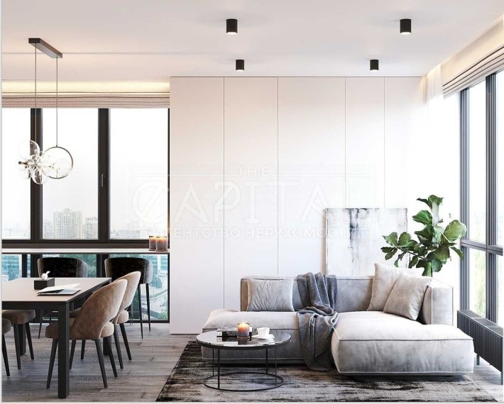 Продаж дизайнерської 3-кімн. квартири 90 м2 | ЖК Greenville Park - фото 1