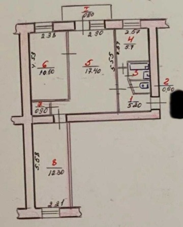 Продам 3шку хозяин 56м Яхт-Клуб Сухой Фонтан без комиссии не угловая - фото 1