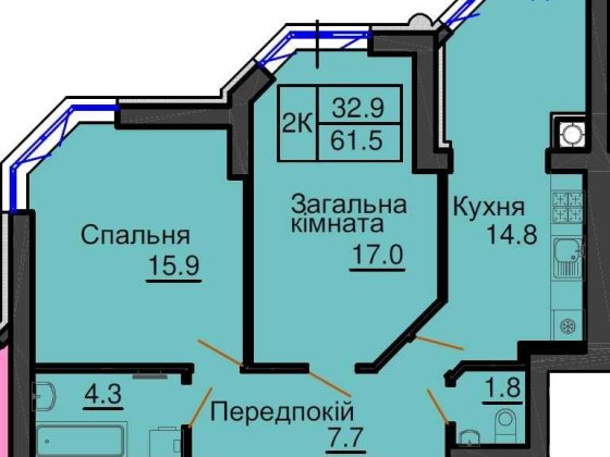 ТЕРМІНОВО продам затишну 2к квартиру 61,5 м2 ЖК Софія Резиденс Софіївська Борщагівка