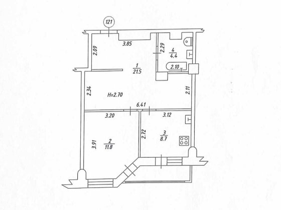 Продам 2к 50кв.м.Жк Дуэт ЖС2 метро Алексеевская Харків