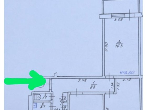 Бюджетна трикімнатна! Продамо швидко 3 кв. м/р Горизонт. Сертифікат! Харків