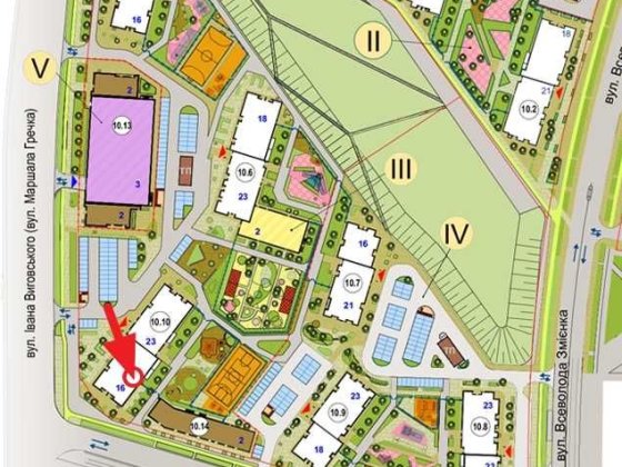 ЖК Варшавський 3 Однокімнатна. Київ