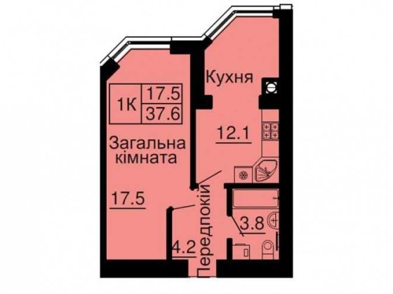 Квартира для втілення власної мрії без ремонту. Корольова 4,Софія Сіті Софіївська Борщагівка