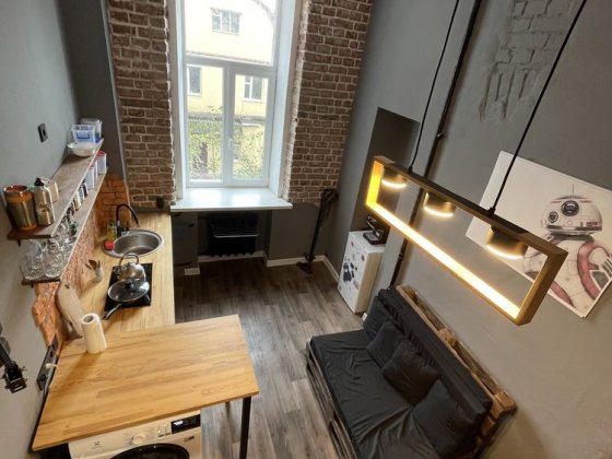 Двух уровневая студия возле  Центрального Рынка Харків