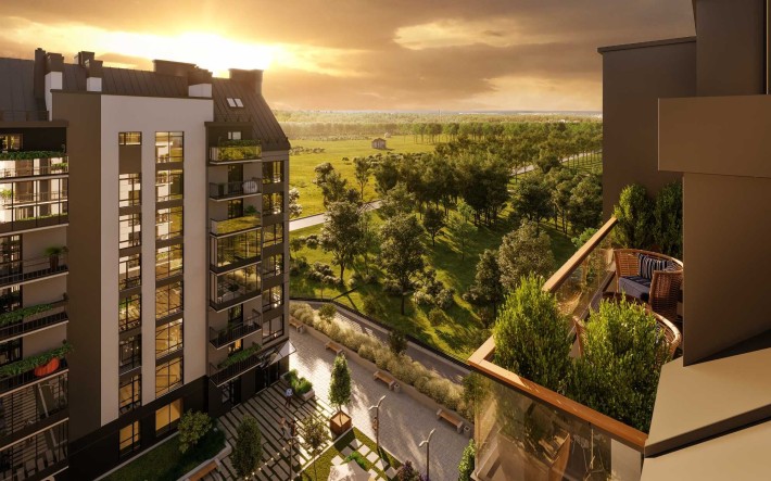 Продаж квартири у новобудові, 3 кімн. 74 м2. ЖК (Park Residence) - фото 1