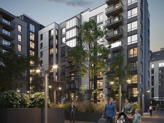 Квартира від ЖК "Park Residence" 2 черга Однокімнатна 36 м2 Софіївська Борщагівка