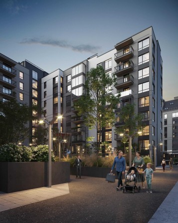 Квартира від ЖК "Park Residence" 2 черга Однокімнатна 36 м2 - фото 1