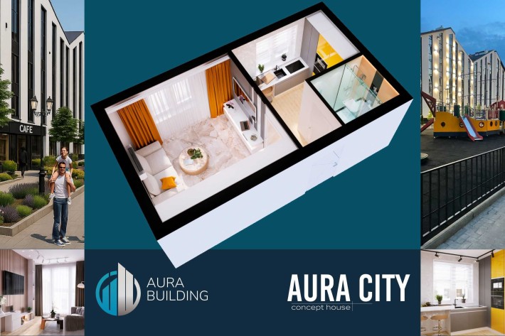 Смарт Квартира | 18 кв.м | Газ | Центральні комунікації | Роздільна - фото 1