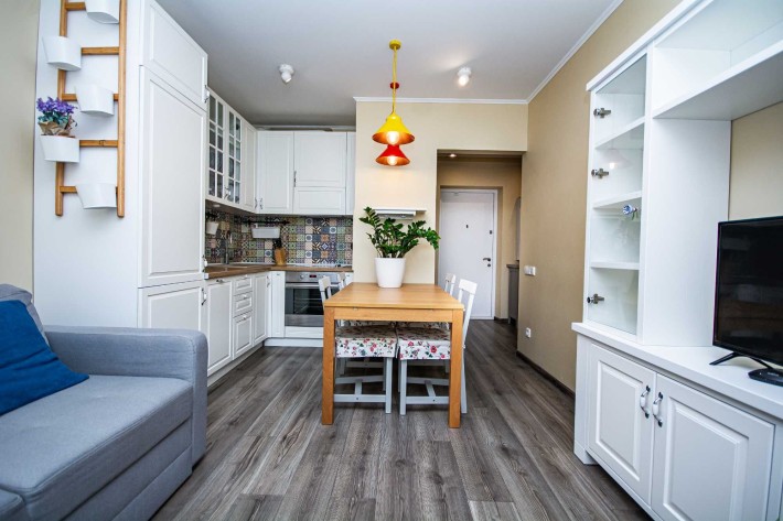 Без % 1к (44м2) Золотоустівська вул., 34 ЖК Хоффман Хаус Дмитрівська - фото 1