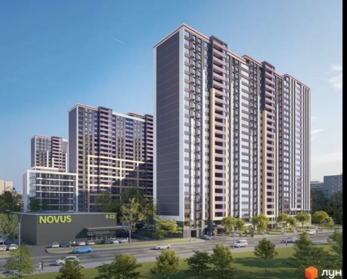 Видова 2к 77кв м ЖК OKLAND, пр Повітрофлотський 56. Від власника. - фото 1