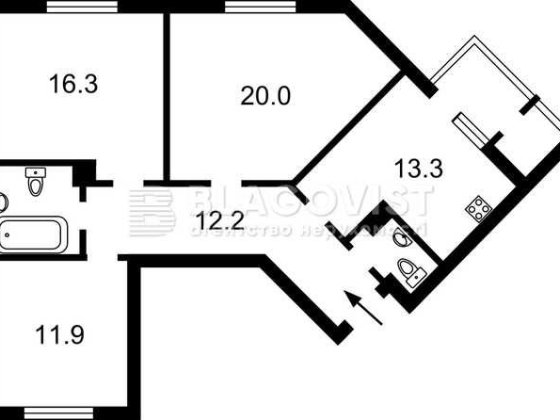 Є-Оселя Продаж 2к квартири з ремонтом Сирецькі Сади Виговського 10Е Київ