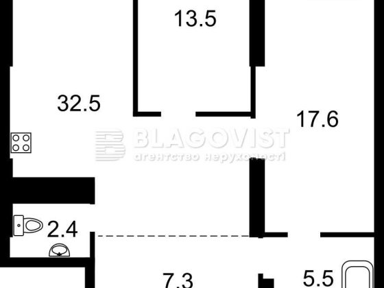 Продаж 2к квартира ЖК УНО  UNO city House генератор Київ