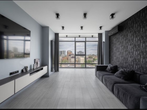 Дизайнерська квартира 100 м.кв. Олександра Кониського Тургенівська Київ