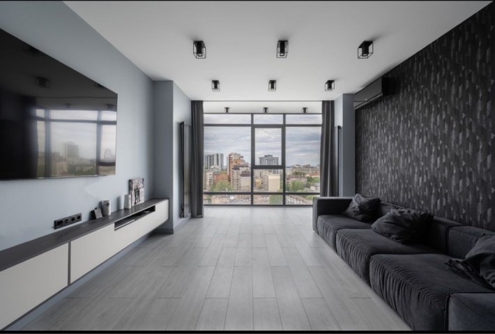 Дизайнерська квартира 100 м.кв. Олександра Кониського Тургенівська - фото 1