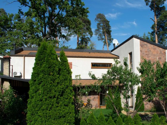 Пуща Водиця дизайнерський будинок 120м2 + підвал з сауною + генератор Киев