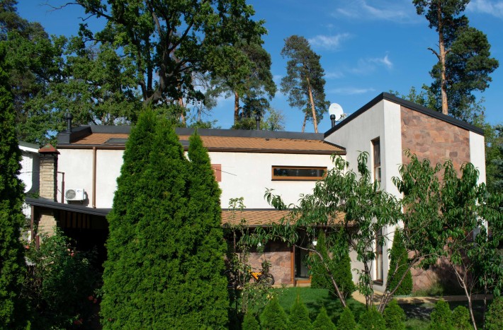 Пуща Водиця дизайнерський будинок 120м2 + підвал з сауною + генератор - фото 1