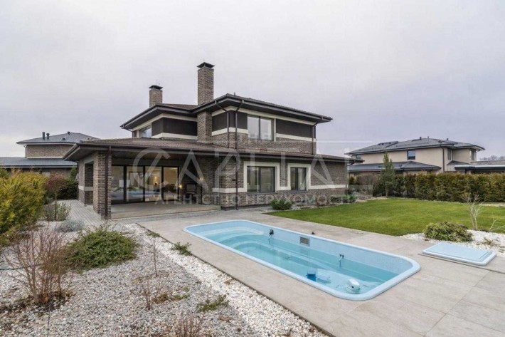 АВТОНОМНИЙ Будинок Ходосівка 290м2 з Басейном 10 соток ЗАКРИТЕ КМ - фото 1