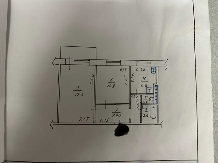 Оренда 2к. квартири на р-н Огнівка - фото 1