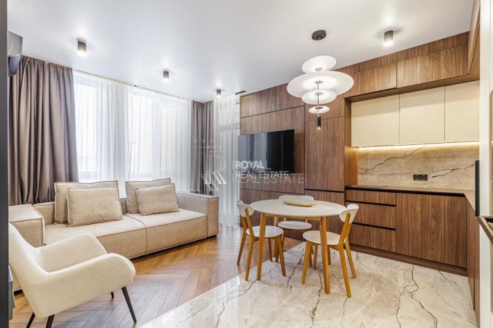 Оренда Квартира 2-кім 45 м2 ЖК Файна Таун Перша здача Дизайн - фото 1