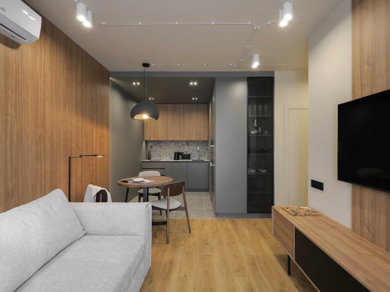 Довготривала оренда 1-к квартири в ЖК ФАЙНА-ТАУН, вул. Салютна Київ