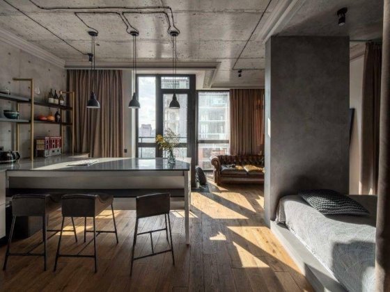 Без%Оренда авторської студії в стилі LOFT Французький квартал 2 Киев