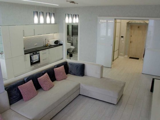 оренда сучасної видової квартири студіо ж.к. Соломенська 15а Київ