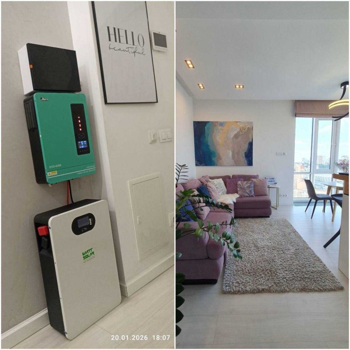 Оренда 2х кім. квартира площею 60м2 Royal Tower Саксаганського 37к - фото 1