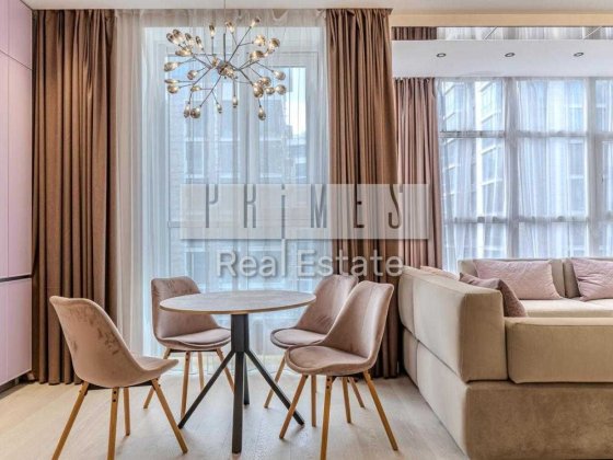 Оренда 2-к кв з дизайнерським ремонтом у ЖК «Новопечерські Липки» Киев