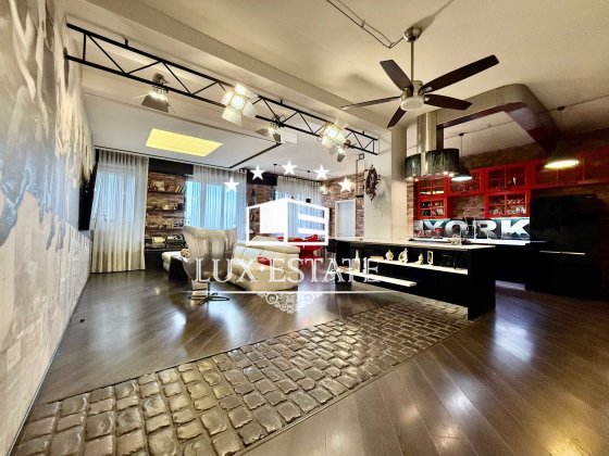 Аренда люксовой 3-комнатной квартиры в стиле "LOFT" в ЖК "Монте-Плаза" Харьков