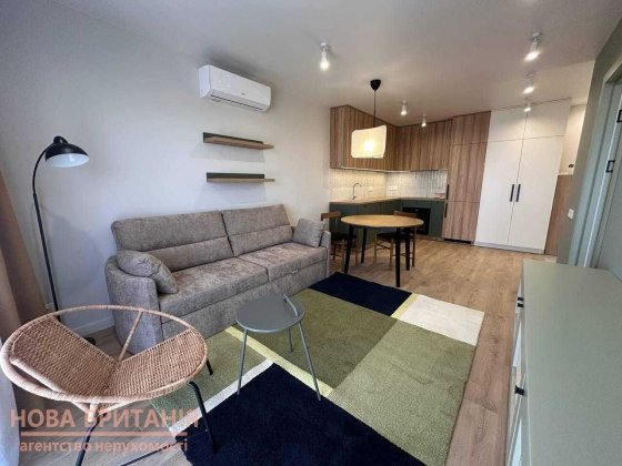 Сучасна, видова 1к квартира 41м2, ЖК Нова Англія, будинок Ньюкасл Київ