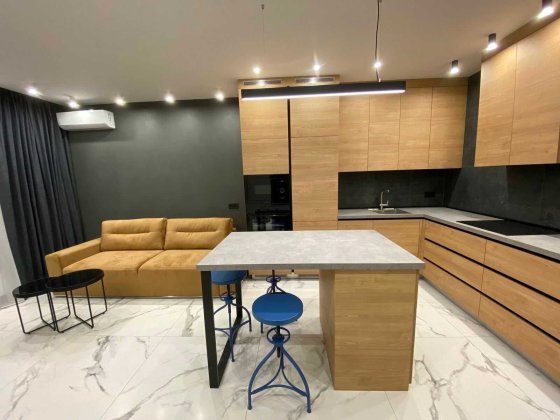 1-к квартира 50кв.м., ЖК "Заречный", метро Славутич Киев