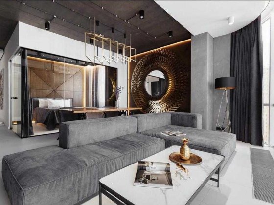 Эксклюзивная 3-х комн VIP квартира Панорама моря Аркадия Видео см Одесса