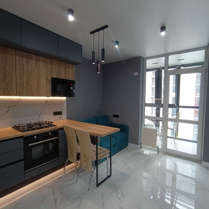 Оренда стильної нової євродвушки в ЖК "Кристал Авеню"5хв м Житомирська - фото 1