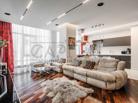 Оренда 3кімн квартири в ЖК Бульвар Фонтанів з ГЕНЕРАТОРОМ на Печерську Киев