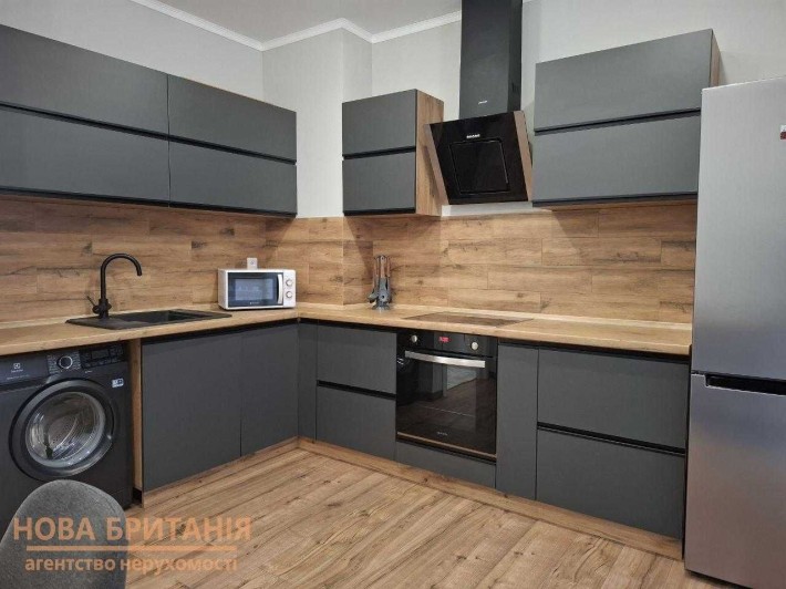Оренда 2к квартира 60м2, з балконом, будинок Бірмінгем, ЖК Нова Англія - фото 1